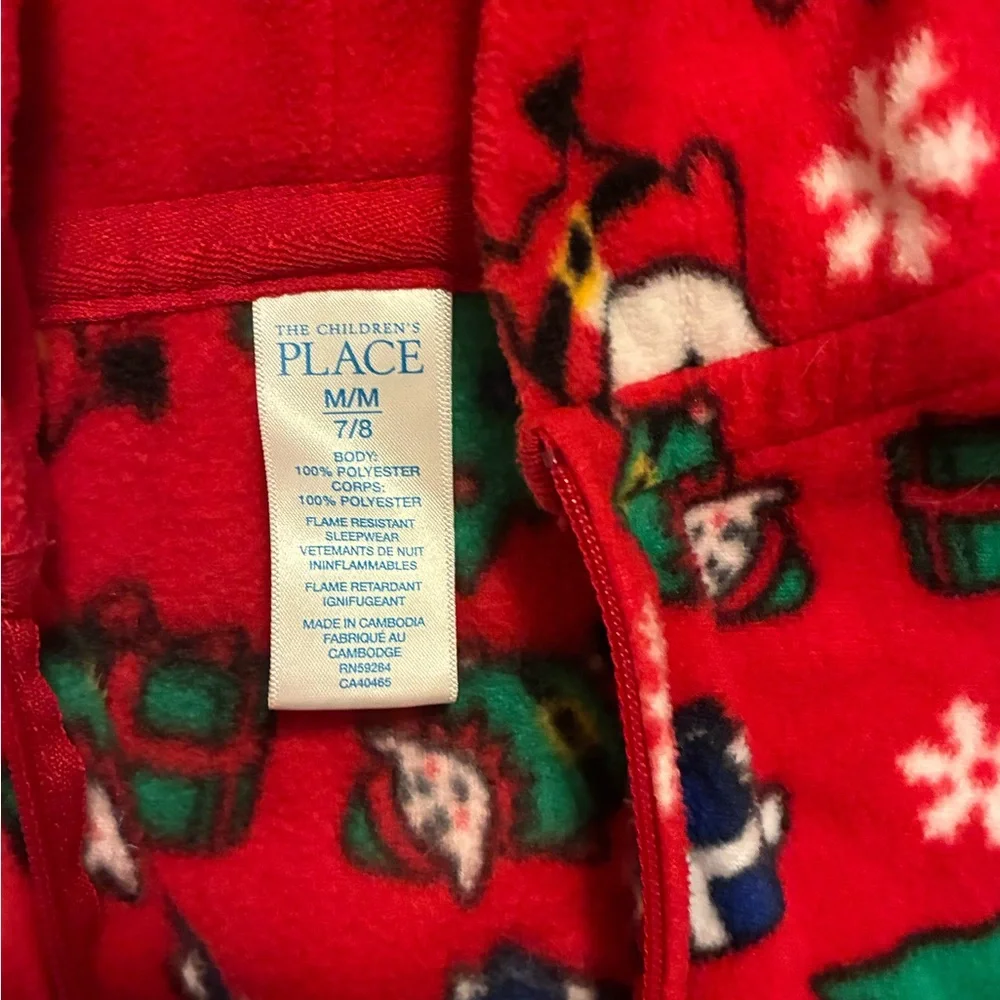 The Children's Place Red Holiday Onsies